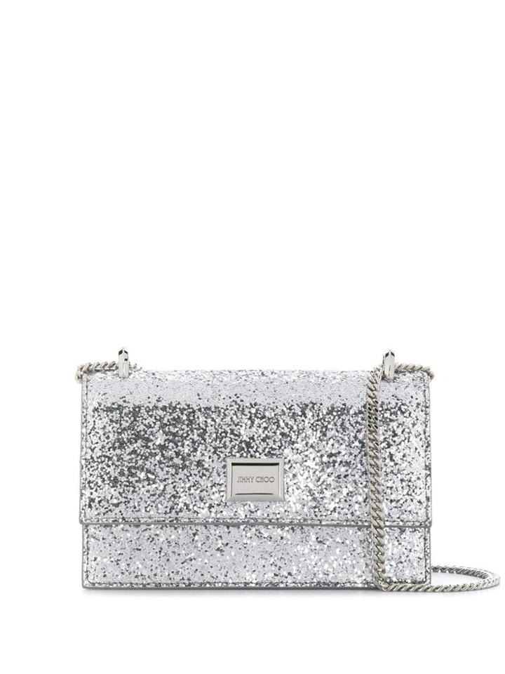 Jimmy Choo Leni Clutch Bag - Silver