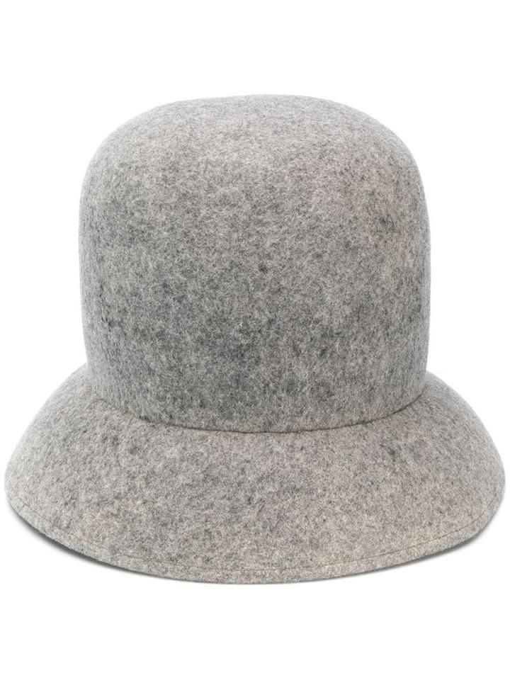 Nina Ricci Angled Brim Hat - Grey