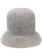 Nina Ricci Angled Brim Hat - Grey