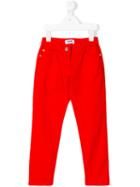 Moschino Kids Regular Jeans, Girl's, Size: 10 Yrs, Red
