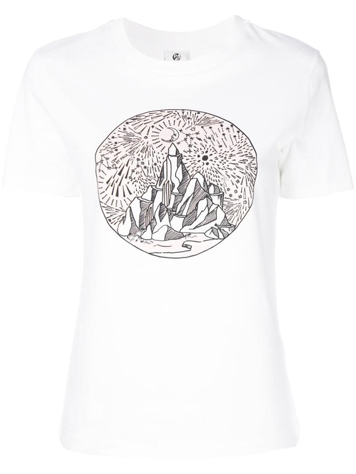 Ps By Paul Smith Illustration Print T-shirt - White