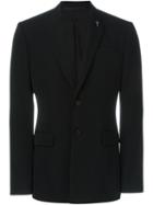 Givenchy Crucifix Stitch Blazer, Men's, Size: 52, Black, Cotton/polyamide/polyester/wool