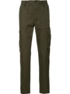 Maison Margiela Classic Cargo Trousers, Men's, Size: 48, Green, Cotton