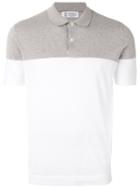 Brunello Cucinelli - Colour Block Polo Shirt - Men - Cotton - 52, White, Cotton