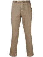 Dell'oglio Tailored Fitted Trousers - Brown