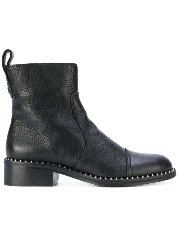 Zadig & Voltaire Empress Clous Boots - Black