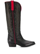 Semicouture Knee-high Boots - Black