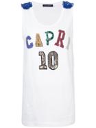 Dolce & Gabbana - Capri 10 Tank Top - Women - Cotton - 42, White, Cotton