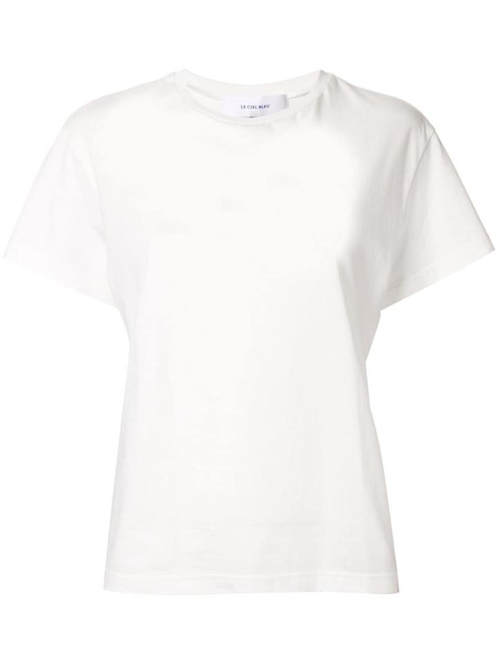 Le Ciel Bleu Box Fit T-shirt - White
