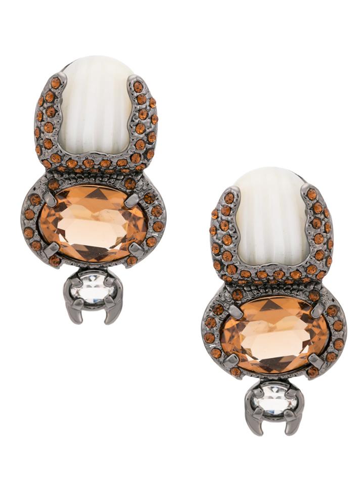 Camila Klein Escaravello Earrings - Metallic