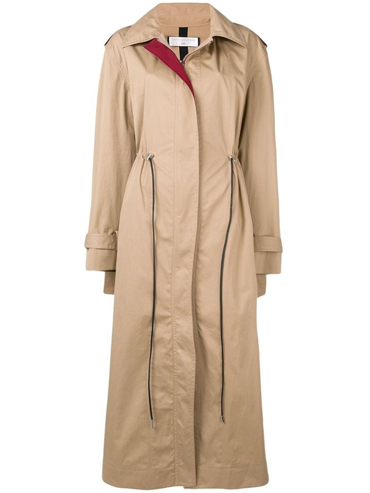Victoria Beckham Oversized Trench Coat - Neutrals