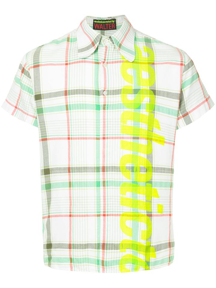 Walter Van Beirendonck Vintage Plaid Shirt - Multicolour