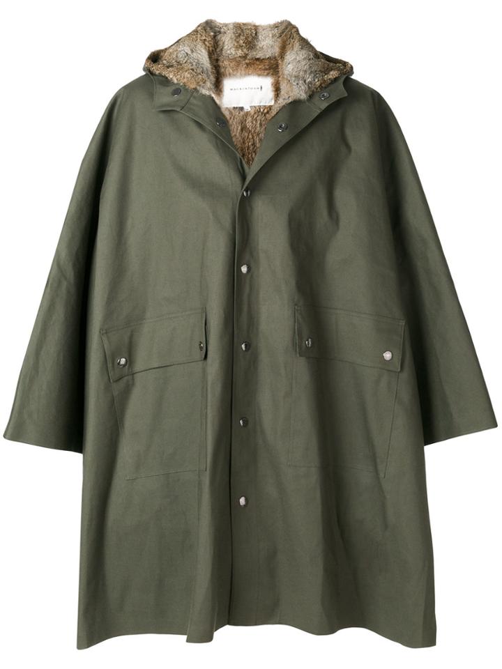 Mackintosh Fur Lined Parka - Green