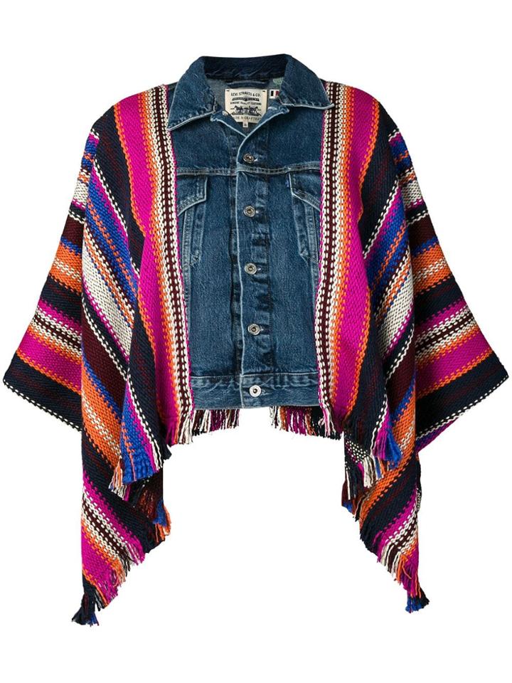 Levi's: Made & Crafted Poncho Trucker Jacket - Blue