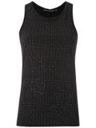 Reinaldo Lourenço Glitter Top - Black