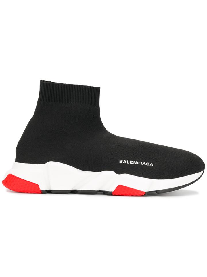 Balenciaga Bal Speed Sneakers - Black