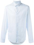 Kenzo Classic Shirt, Men's, Size: 39, Blue, Cotton