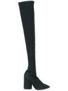 Yeezy Season 4 Thigh-high Sock Boots - Black