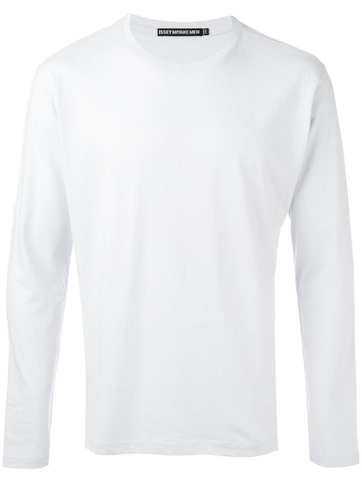 Issey Miyake - Crew-neck Top - Men - Cotton - 3, Grey, Cotton