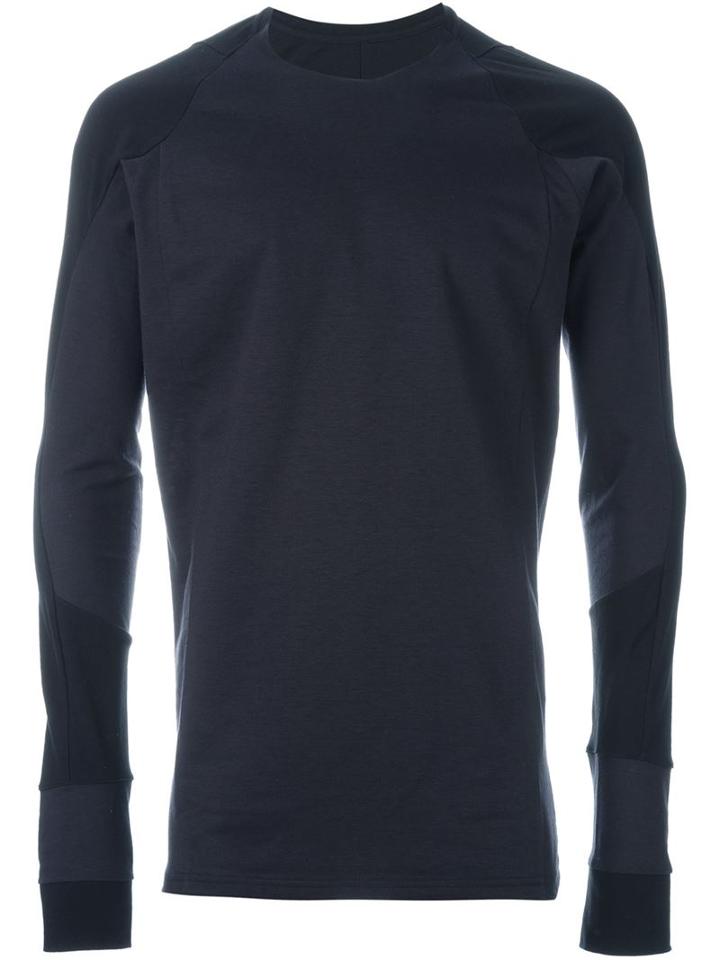 Devoa Longsleeved T-shirt, Men's, Size: 4, Grey, Cotton/polyester