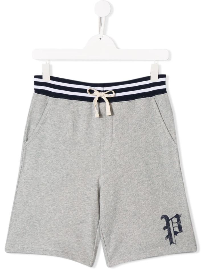 Ralph Lauren Kids Logo Track Shorts - Grey