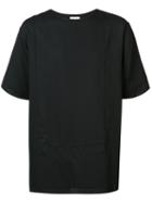 Deveaux Double Layer Dolman T-shirt, Men's, Size: 1, Black, Cotton