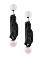 Marni Structural Earrings - Black