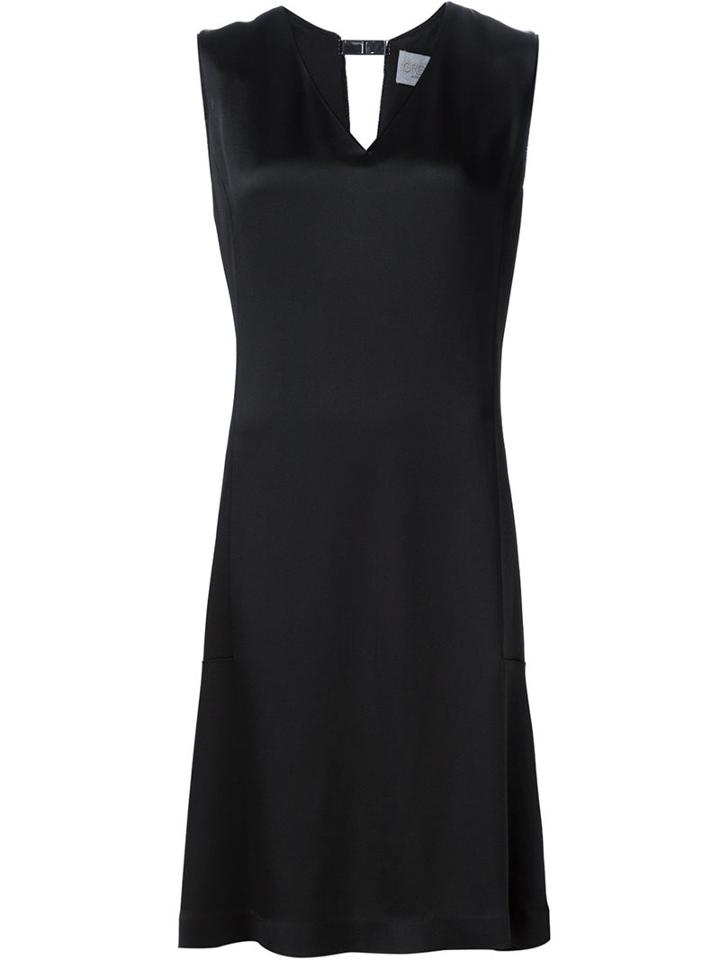Grey Jason Wu V-neck Shift Dress
