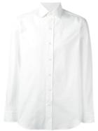 Salvatore Piccolo Sport Shirt, Men's, Size: 42, White, Cotton
