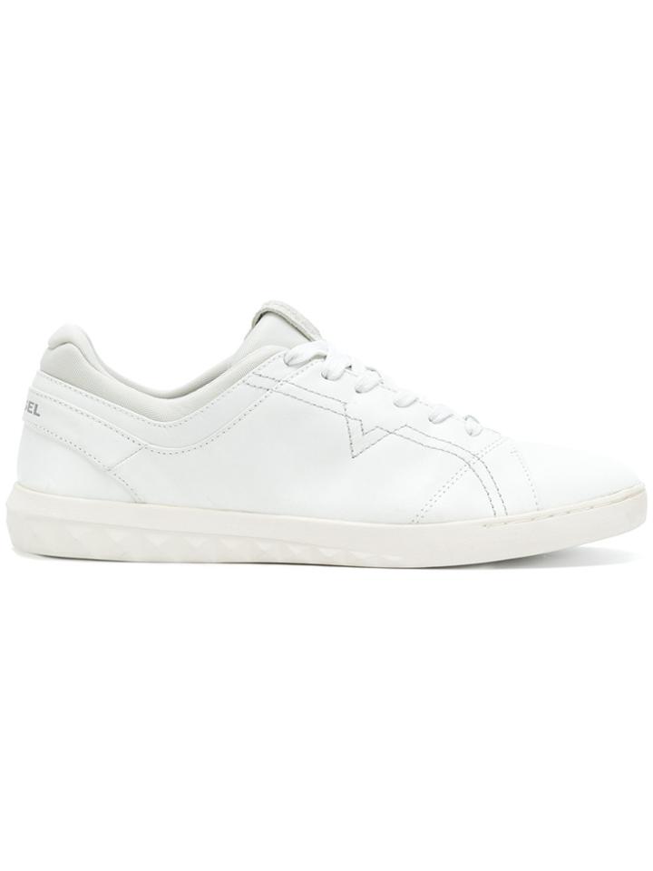 Diesel S-studdzy Lace Sneakers - White
