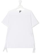 European Culture Kids Pointed Tips T-shirt - White