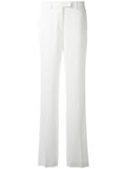 Etro High-waisted Trousers, Women's, Size: 46, White, Spandex/elastane/acetate/viscose