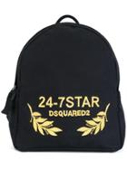 Dsquared2 24-7 Star Logo Backpack - Black