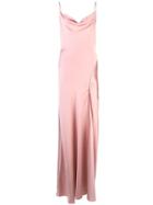 Jonathan Simkhai Sleeveless Cowl-neck Dress - Pink