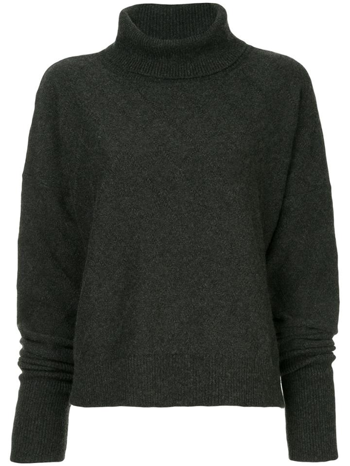 Maison Margiela Roll-neck Long-sleeve Sweater - Grey
