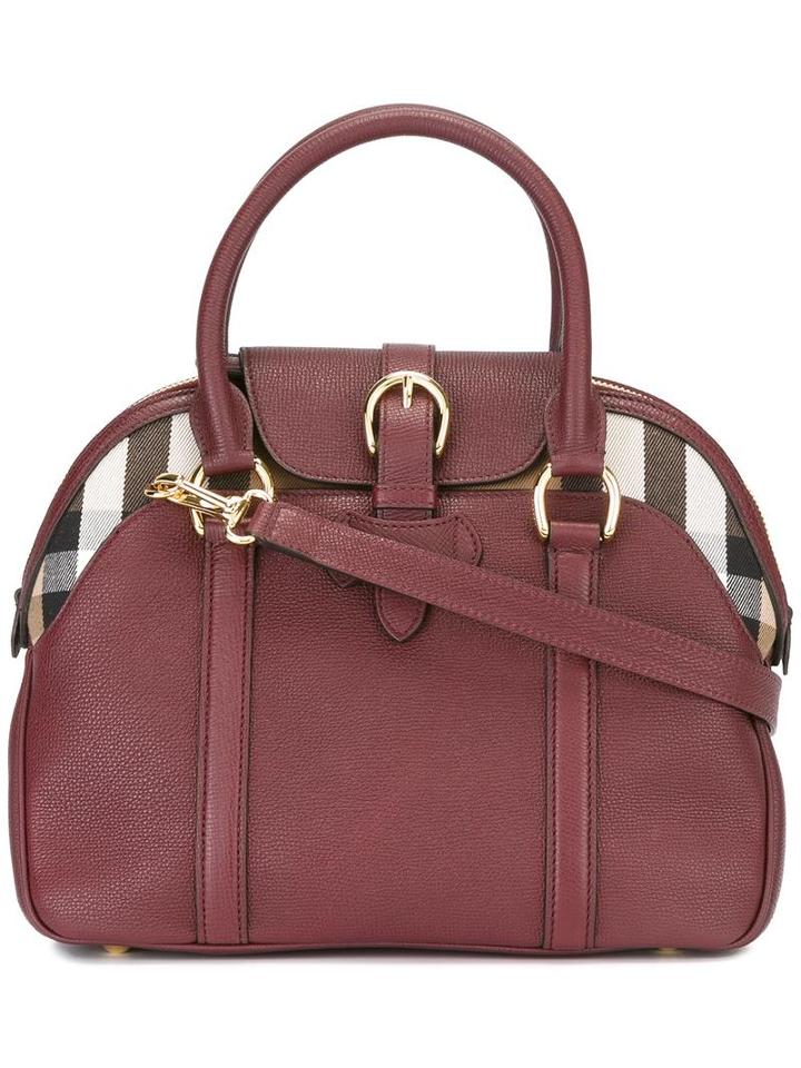 Burberry 'milverton' Tote Bag, Women's, Pink/purple