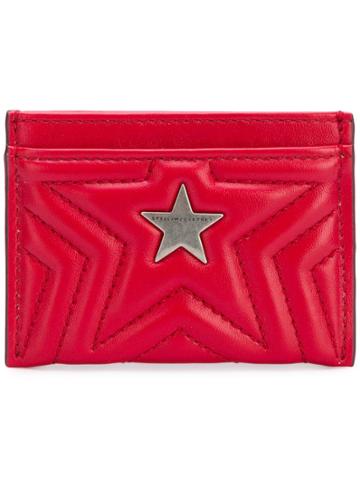 Stella Mccartney Stella Star Cardholder - Red
