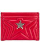 Stella Mccartney Stella Star Cardholder - Red