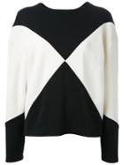 Fad Three Panelled Sweatshirt, Women's, Size: Medium, Black, Cotton/nylon/wool