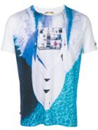 Mc2 Saint Barth Aerial Boat Graphic Tee - White