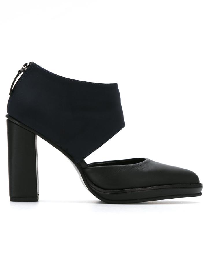 Studio Chofakian Cut Out Shoes - Black