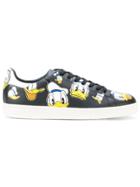 Moa Master Of Arts Donald Duck Print Sneakers - Black