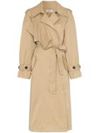Low Classic Wing Sleeve Trench Coat - Beige
