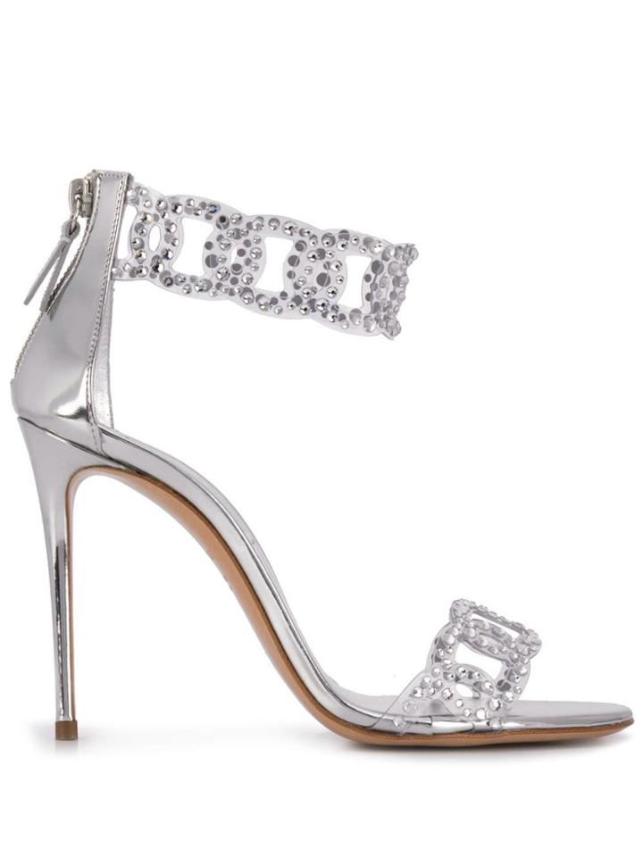 Casadei Sirene Sandals - Silver