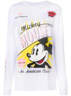 Gcds Mickey Mouse Printed Sweatshirt - White