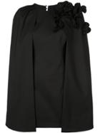 Acler Cape Layer Mini Dress - Black