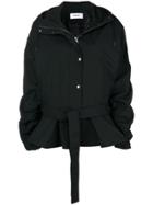 Chalayan Peplum Hoodie Jacket - Black