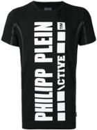 Philipp Plein Stripes T-shirt - Black