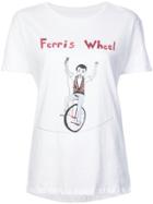 Unfortunate Portrait Ferris Wheel T-shirt - White