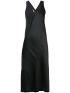 Victoria Beckham Knotted Back Detail Dress - Black